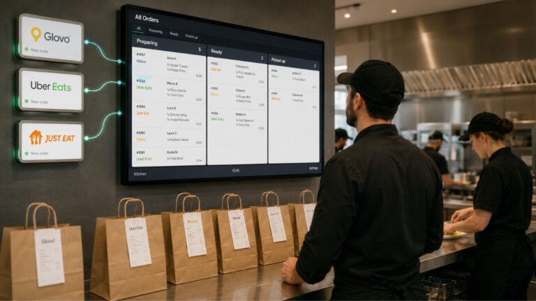 gestion pedidos delivery cocina restaurante